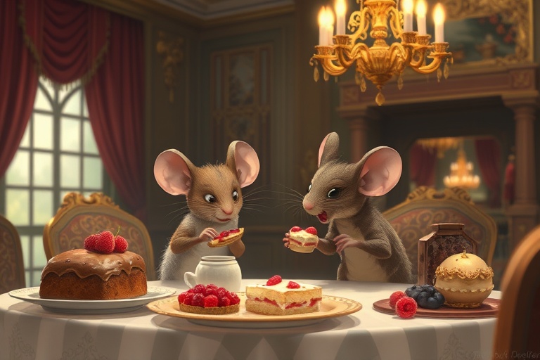 TOWN MOUSE AND THE COUNTRY MOUSE